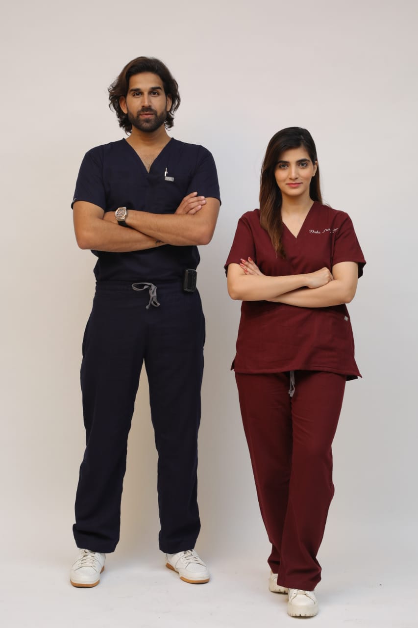 Slim Fit- Medical Scrubs For doctors